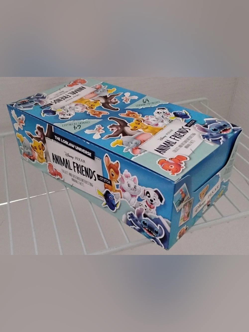 2026 LOBLAWS (CANADA) DISNEY PIXAR "Animal Friends" ~BOX: 480 PACKS OF STICKERS